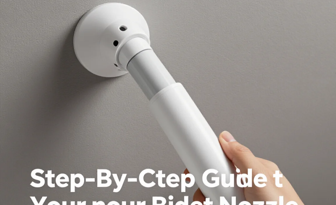 Step-by-Step Guide to Cleaning Your Bidet Nozzle