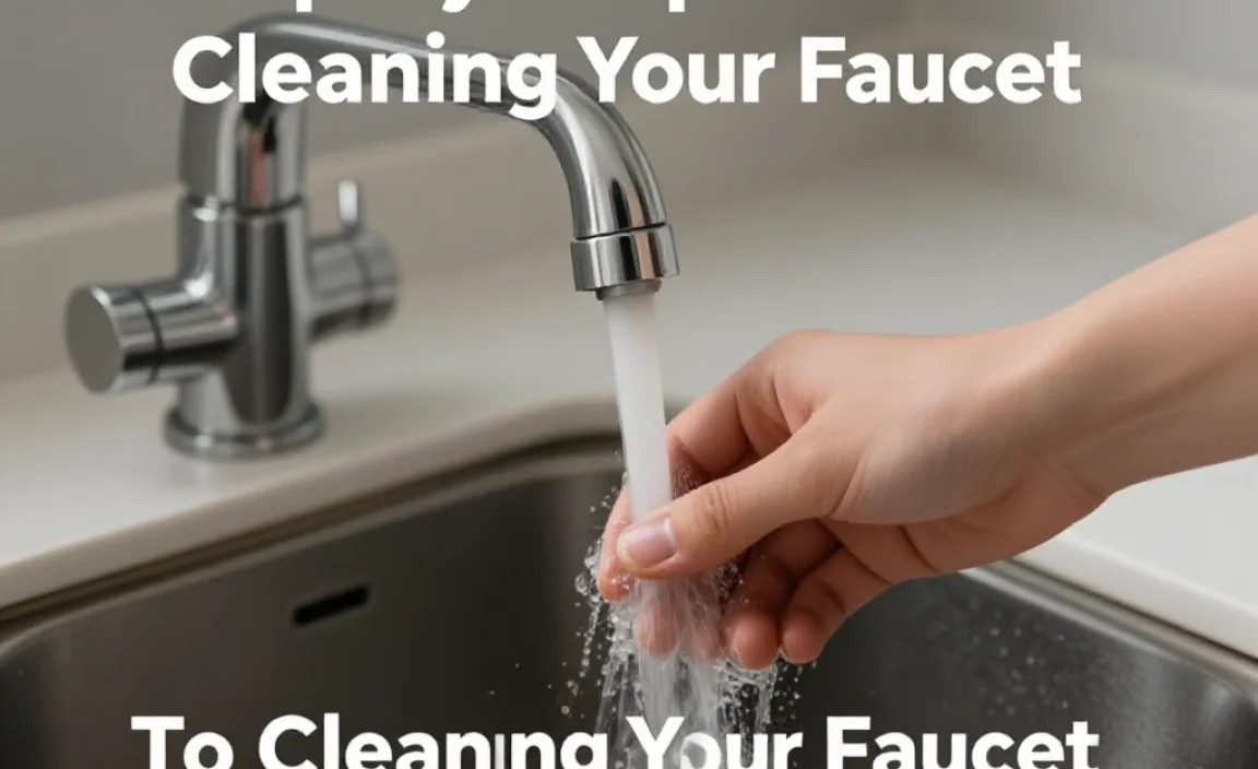 Step-by-Step Guide to Cleaning Your Faucet