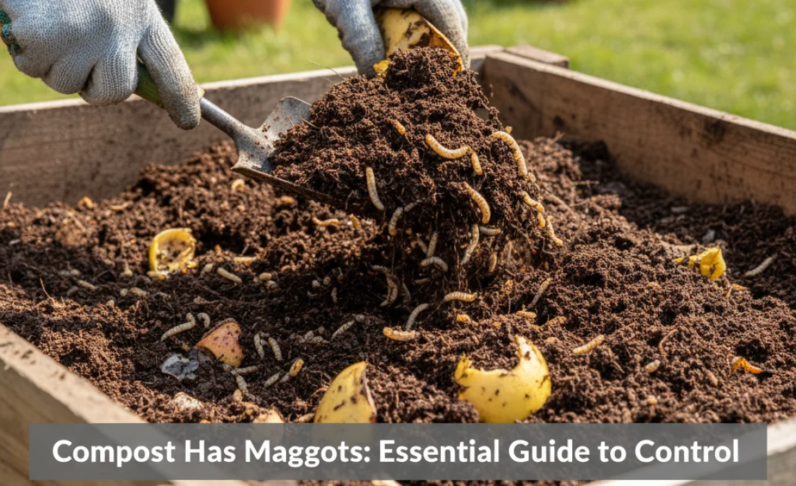 Step-by-Step Guide to Controlling Maggots in Your Compost