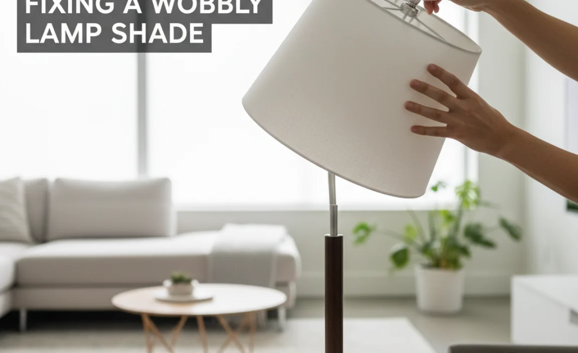 Step-by-Step Guide to Fixing a Wobbly Lamp Shade