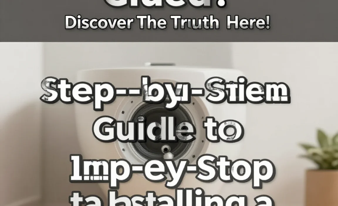 Step-by-Step Guide to Installing a Toilet Flange
