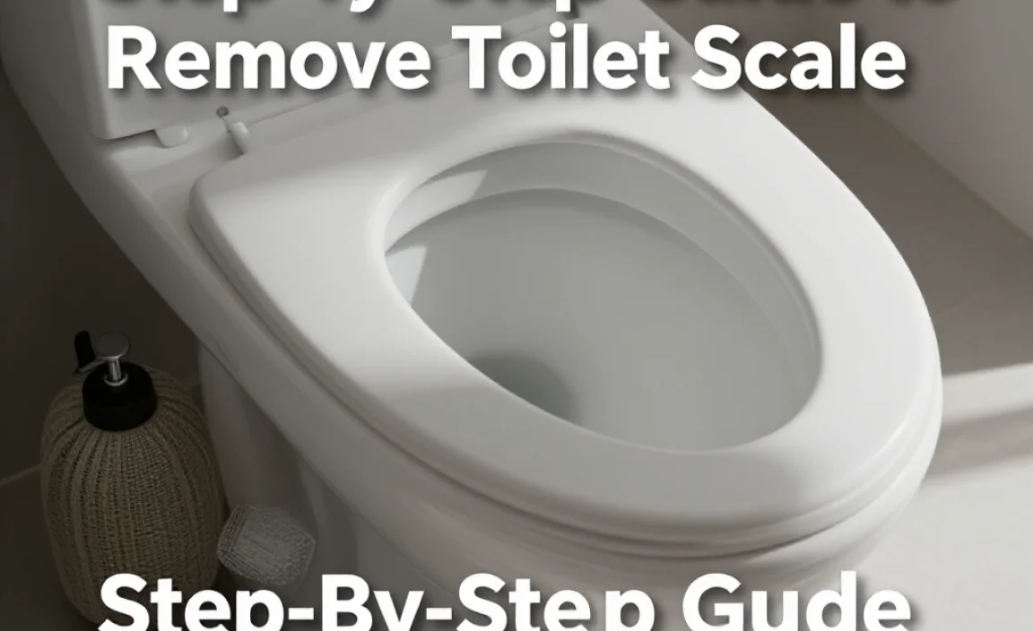 Step-by-Step Guide to Remove Toilet Scale
