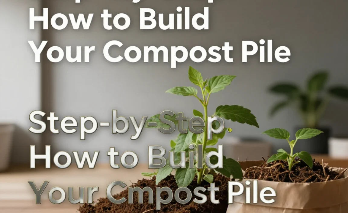 Step-by-Step: How to Build Your Compost Pile