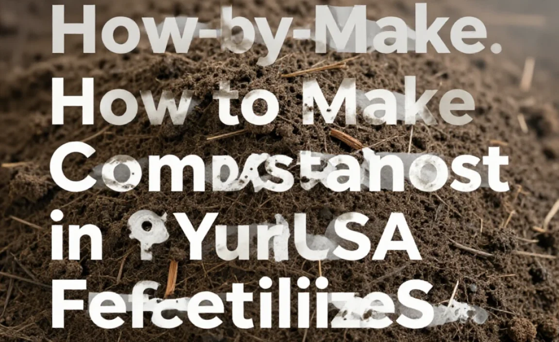 Step-by-Step: How to Make Compost Fertilizer in Your USA Backyard