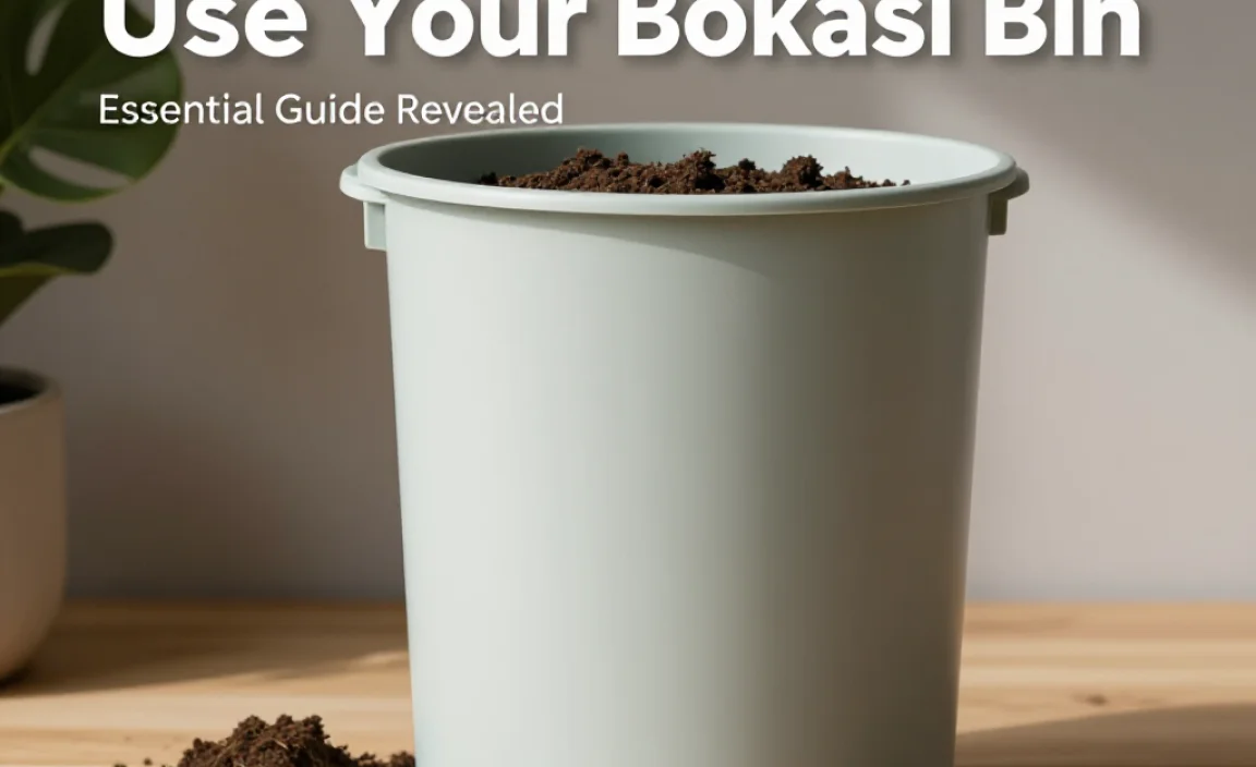 Step-by-Step: How to Use Your Bokashi Bin