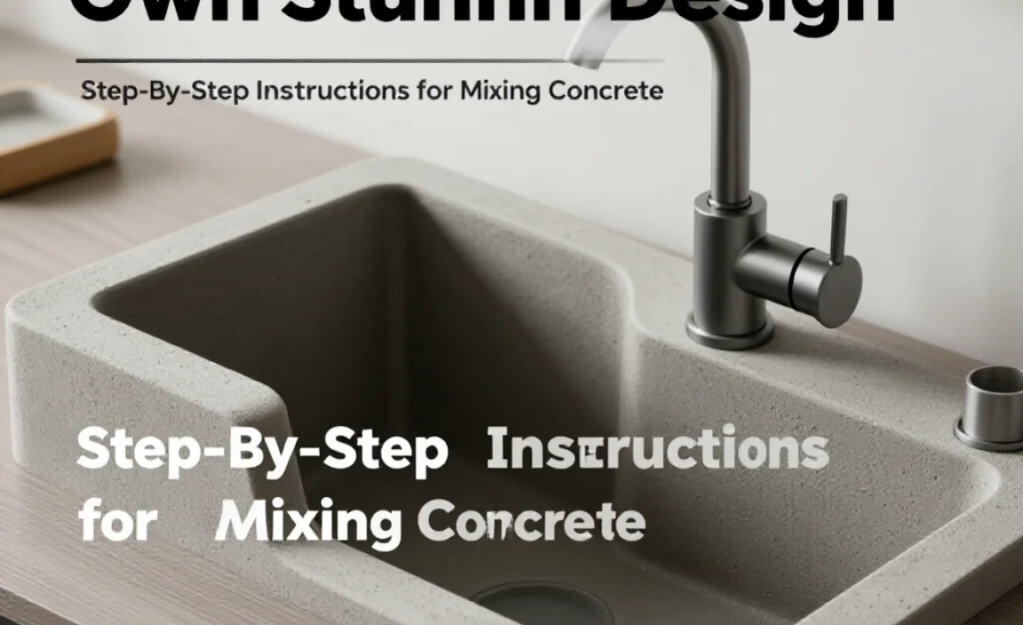 Step-by-Step Instructions for Mixing Concrete