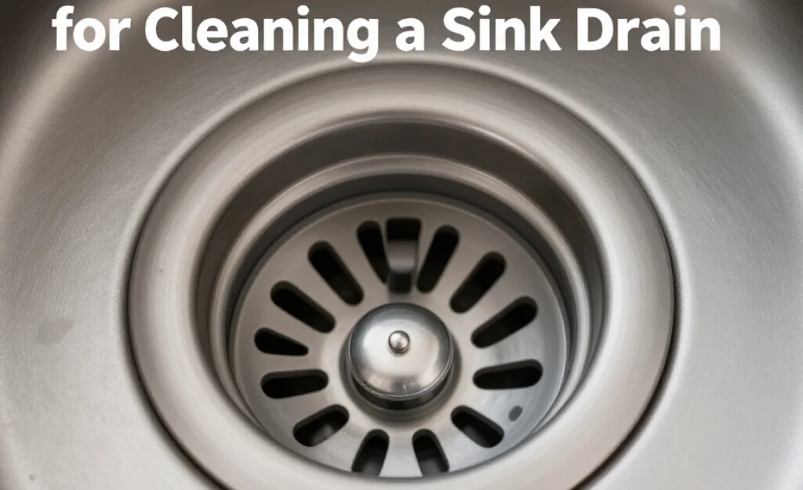 Step-by-Step Process for Cleaning a Sink Drain