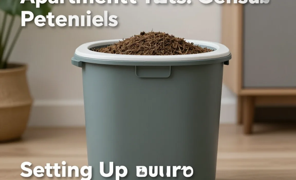Step-by-Step: Setting Up Your Apartment Pet Waste Composter