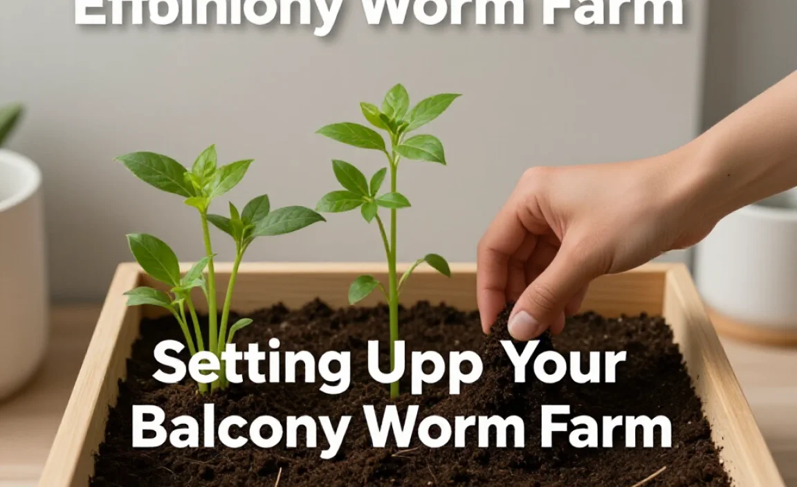Step-by-Step: Setting Up Your Balcony Worm Farm