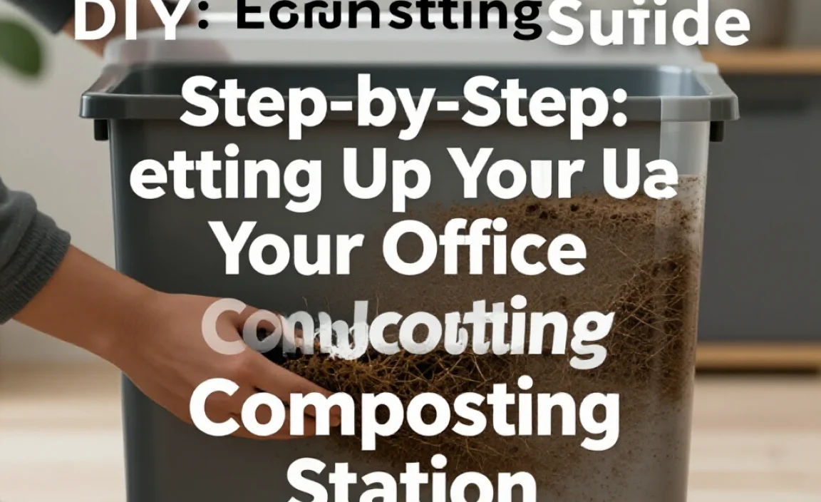 Step-by-Step: Setting Up Your Office Composting Station