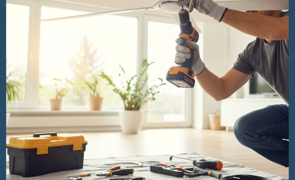 Steps Involved in Ceiling Fan Installation