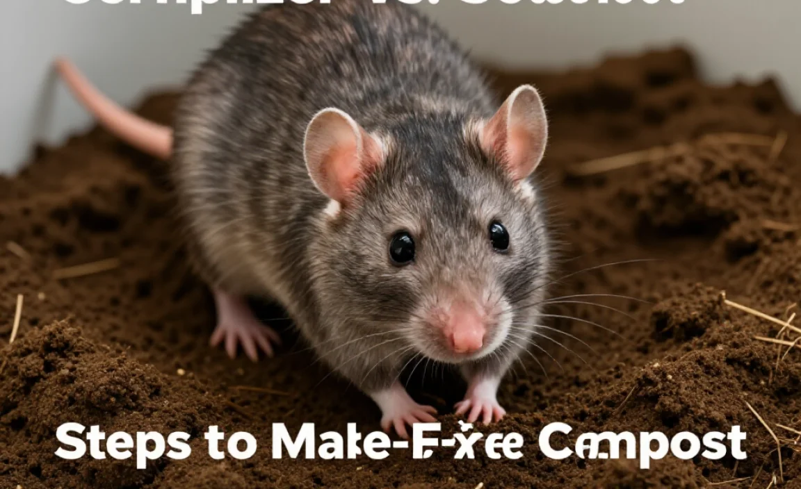 Steps to Make Rat-Free Compost