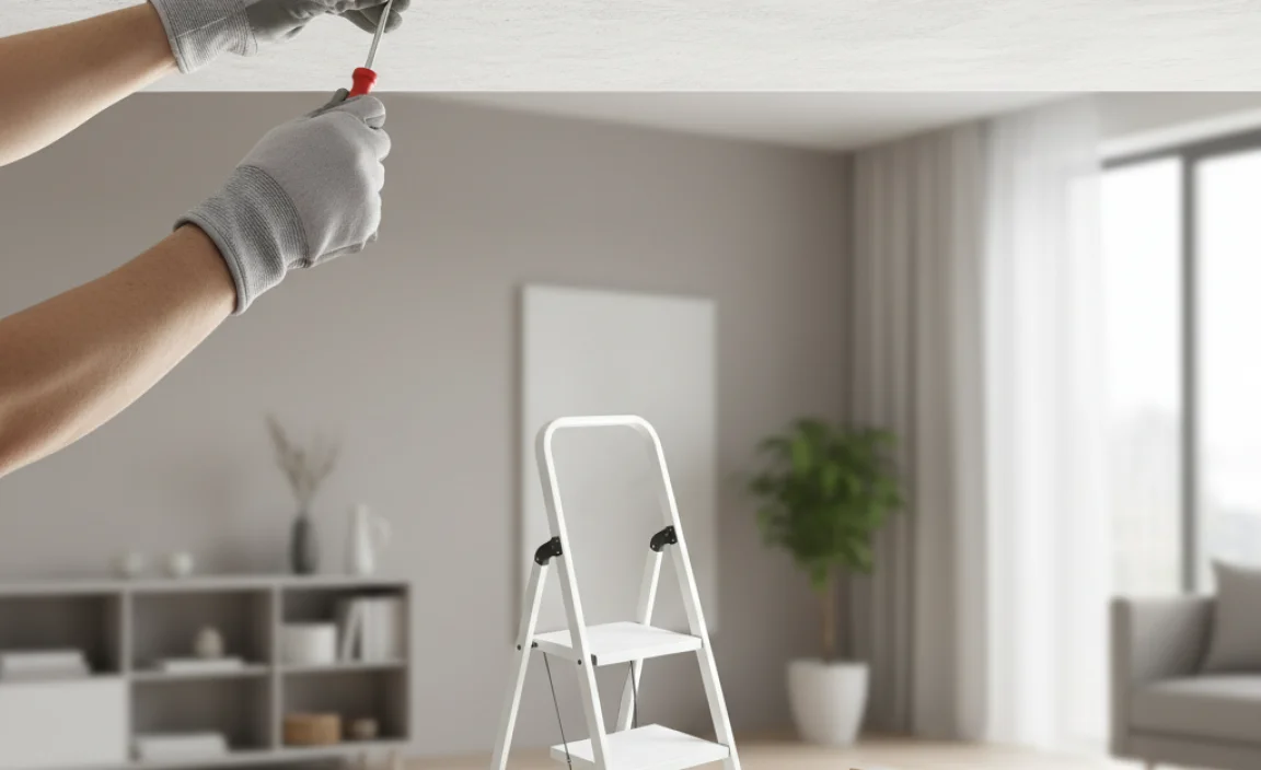 Steps to Remove the Old Light Fixture