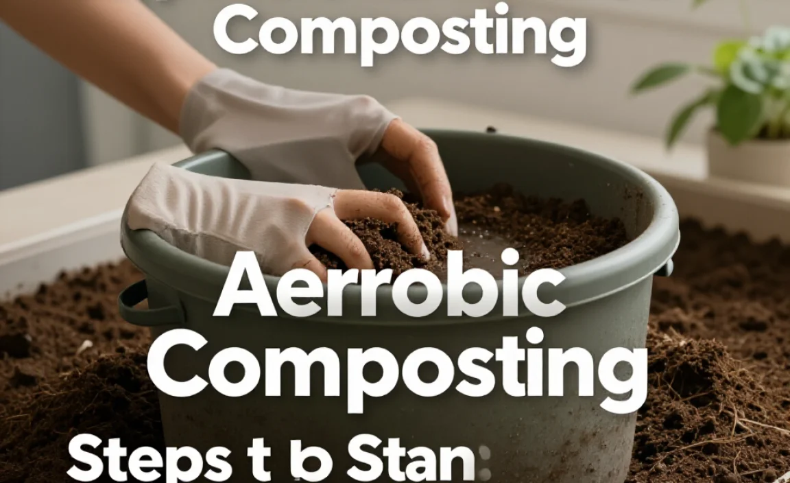 Steps to Start Aerobic Composting