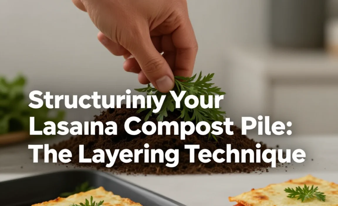 Structuring Your Lasagna Compost Pile: The Layering Technique