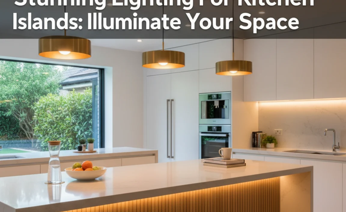 Stunning Lighting For Kitchen Islands: Illuminate Your Space