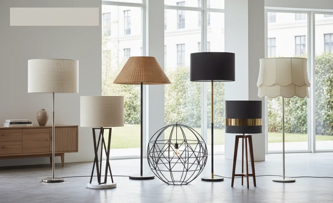 Styles and Designs of Large Lampshades