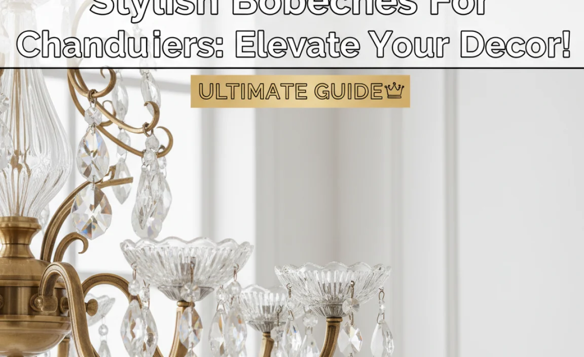 Stylish Bobeches For Chandeliers: Elevate Your Decor!