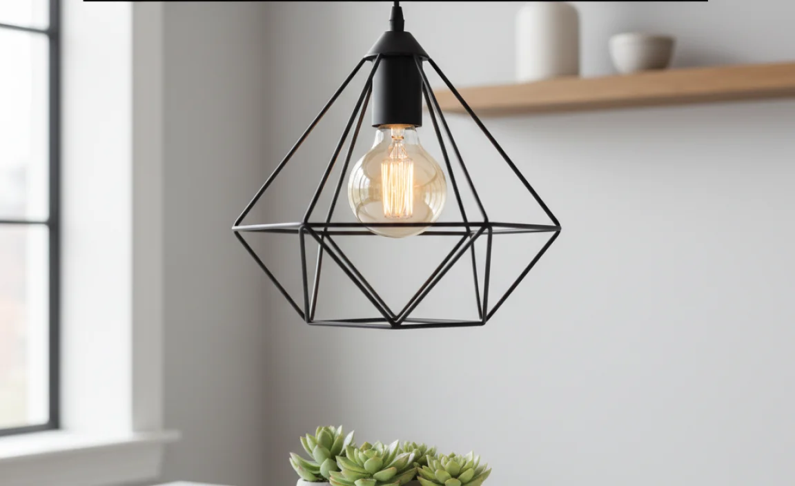 Stylish Cage For Pendant Light: Elevate Your Décor!