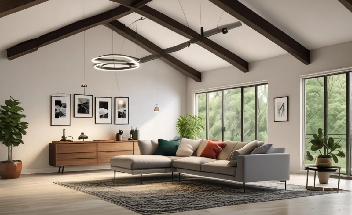Stylish Lighting For Vaulted Ceilings: Bright Ideas!