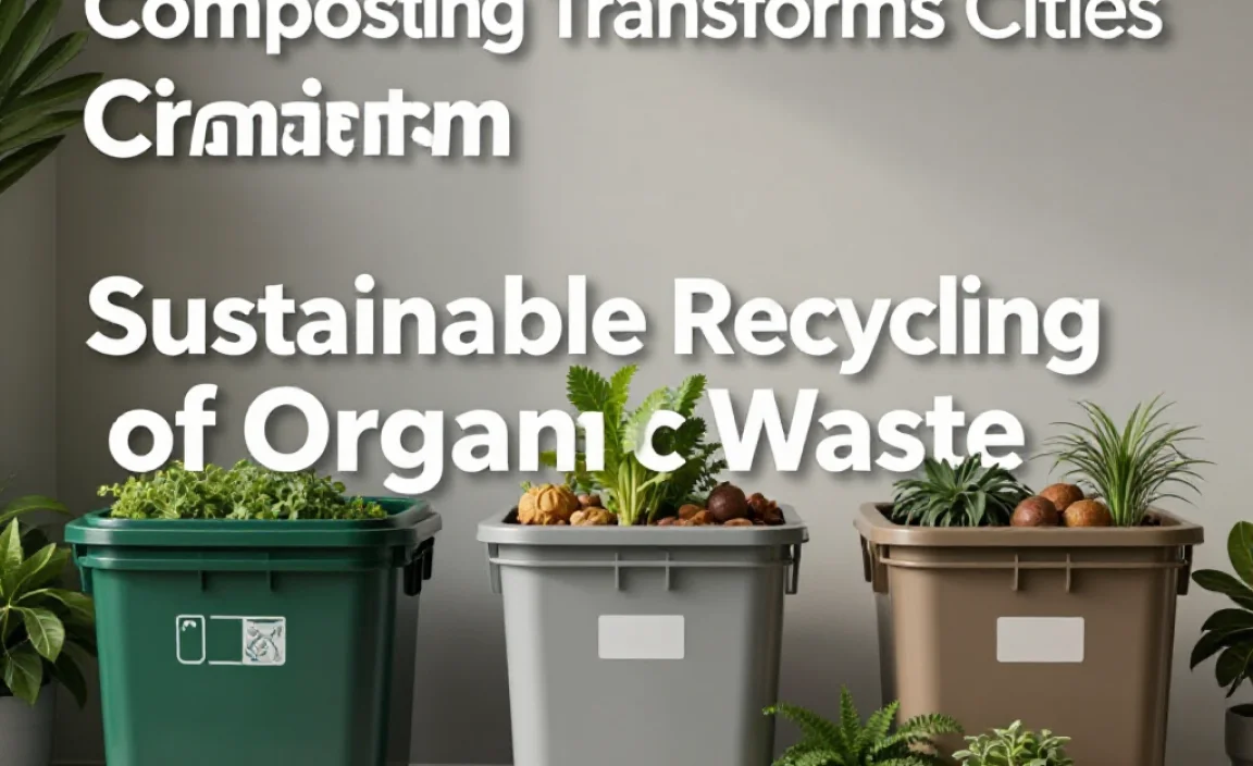 Sustainable Recycling of Organic Waste