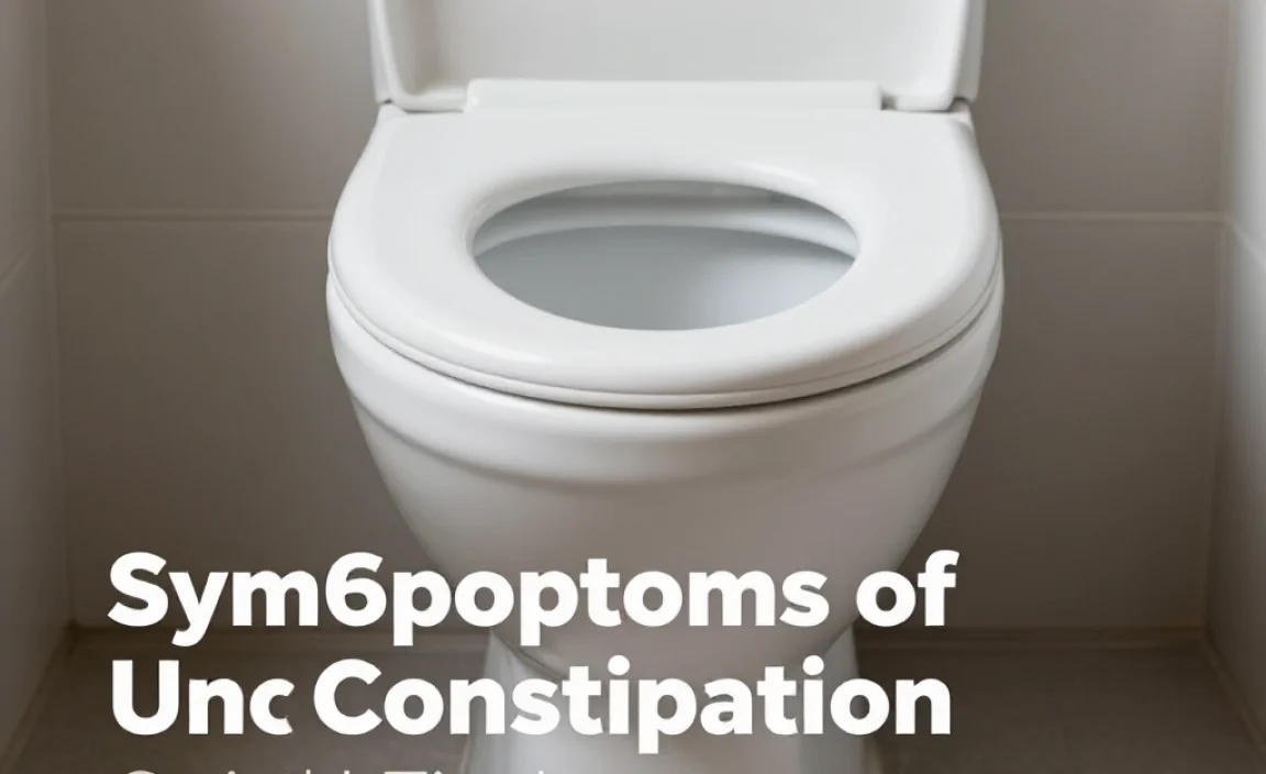 Symptoms of Constipation