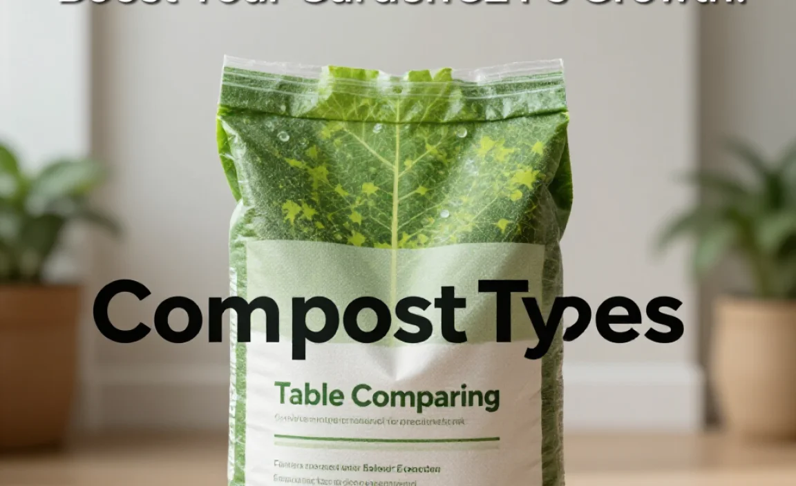 Table Comparing Compost Types