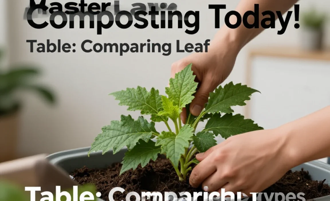Table: Comparing Leaf Types