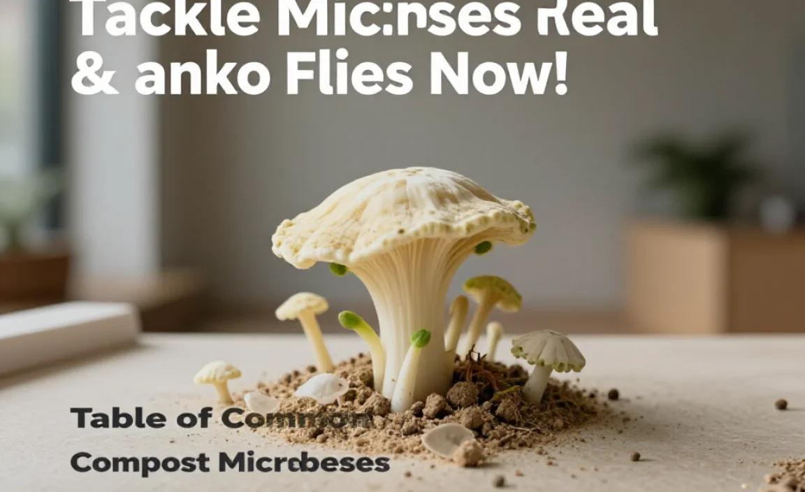 Table of Common Compost Microbes