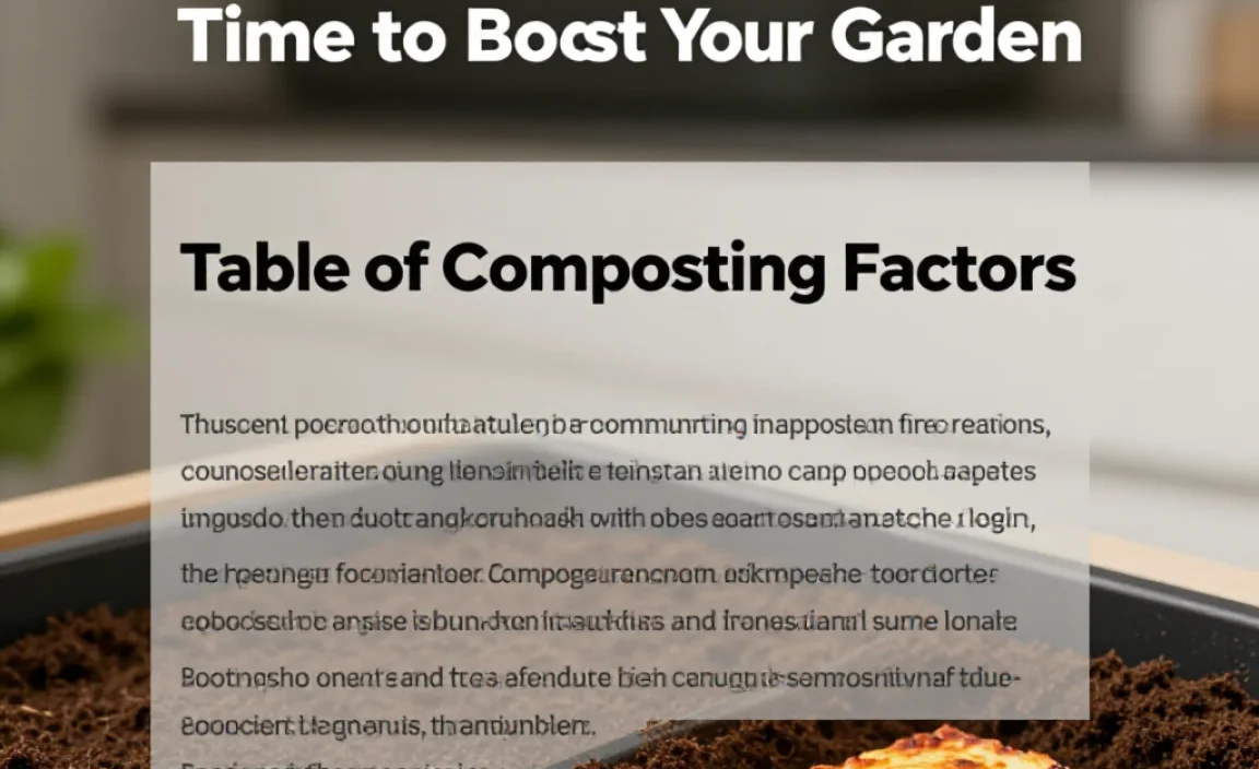 Table of Composting Factors