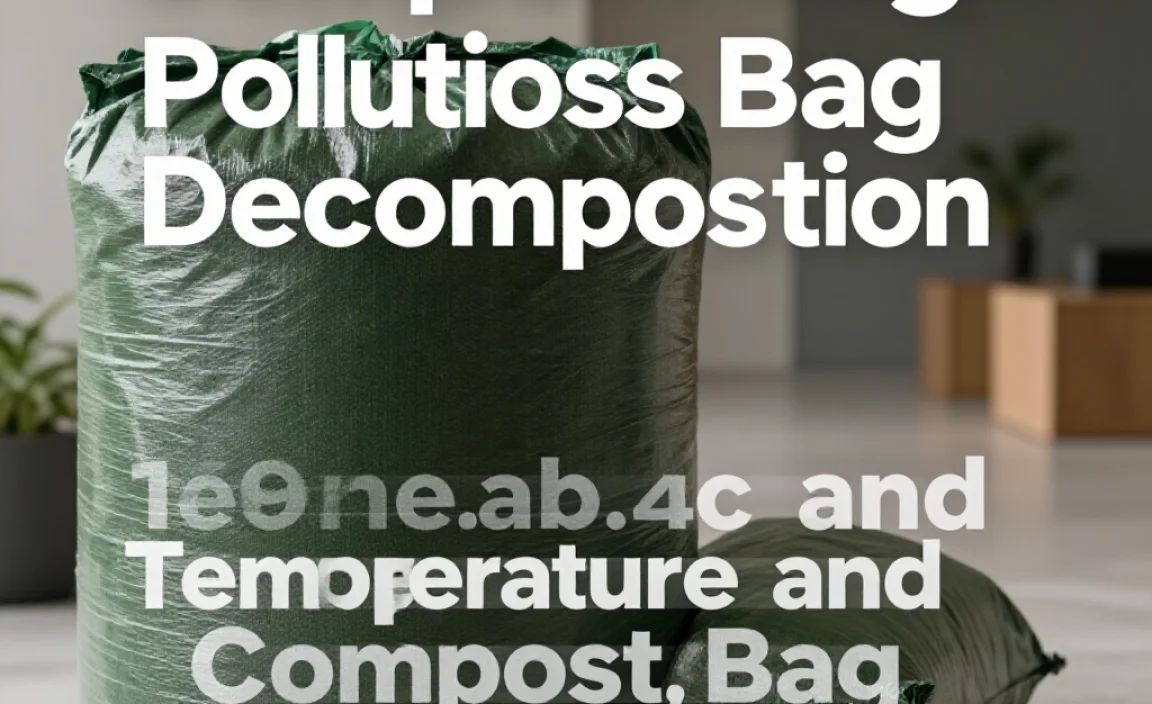 Temperature and Compost Bag Decomposition