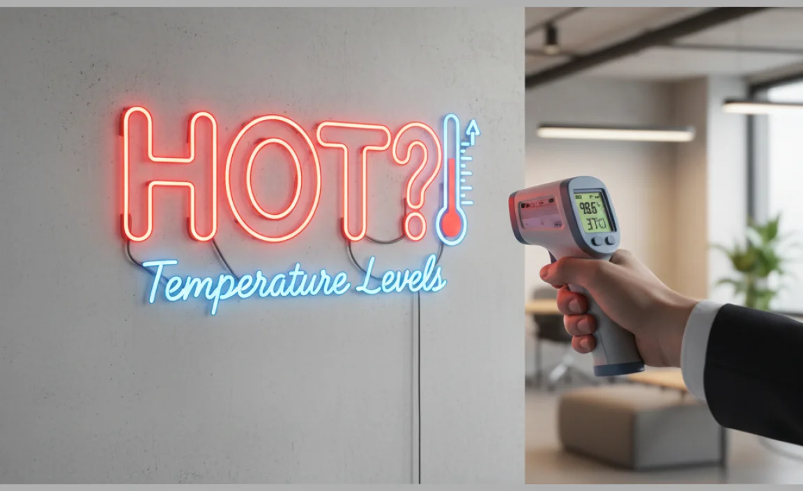 Temperature Levels of Neon Signs