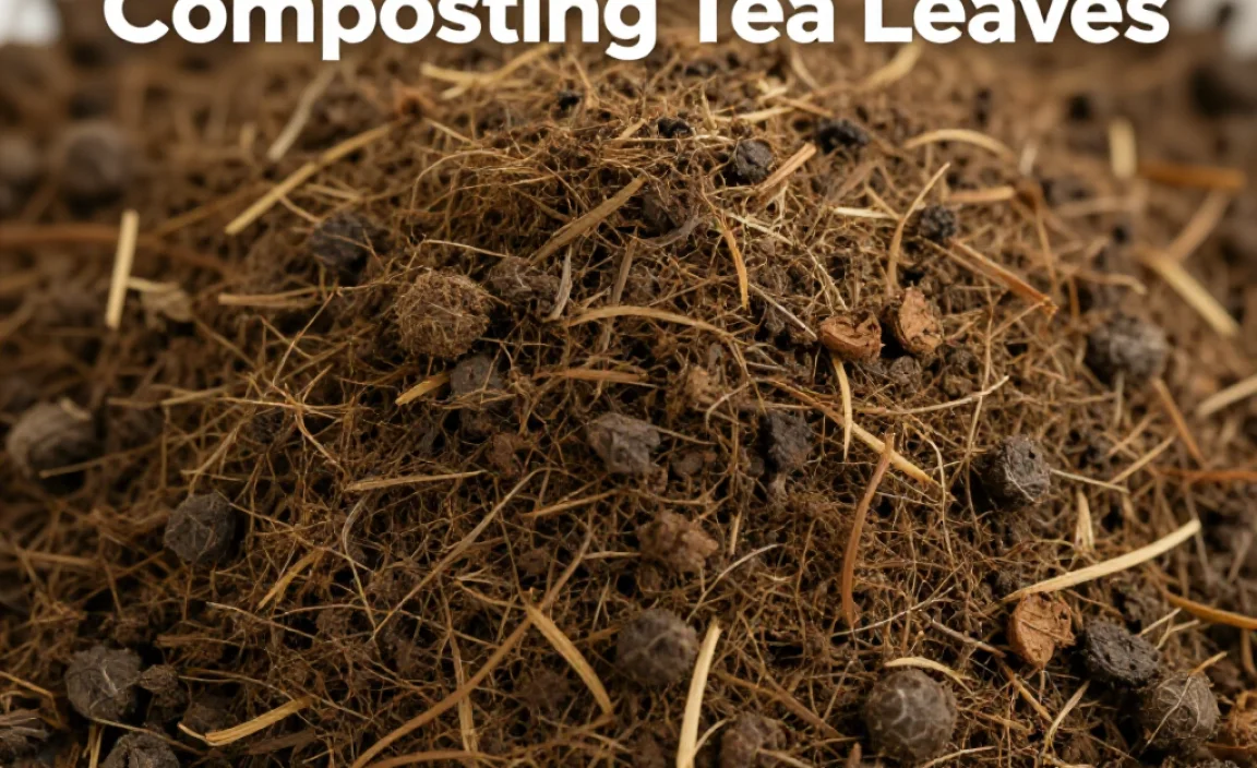 The Benefits of Composting Tea Leaves