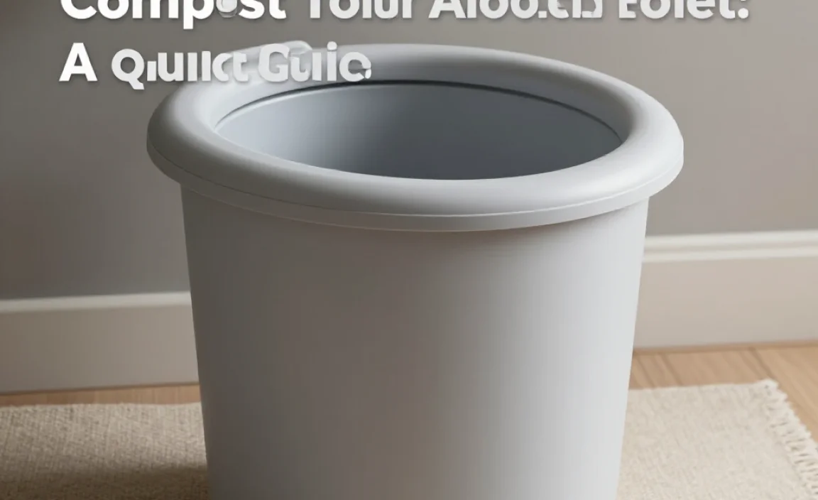 The Best Materials for Your Compost Toilet: A Quick Guide