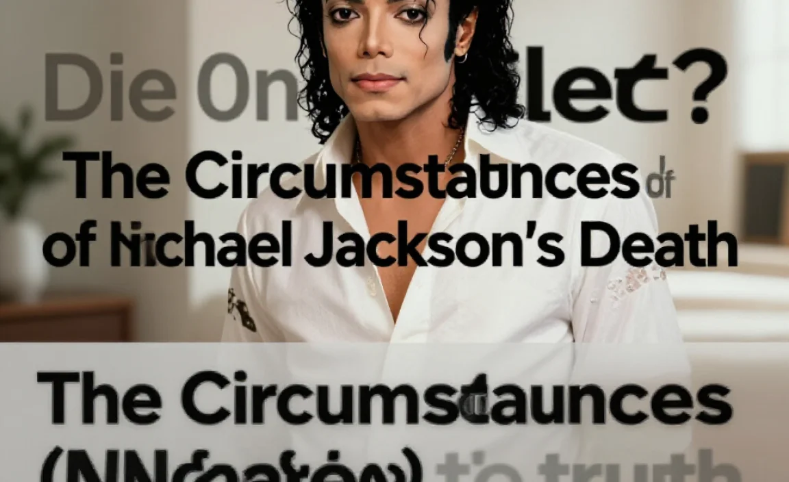 The Circumstances of Michael Jackson&rsquo;s Death