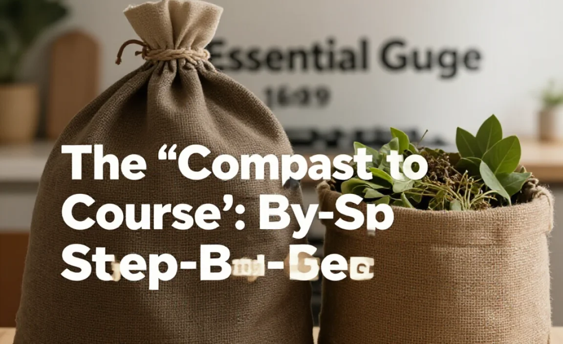 The &ldquo;Compost Bags Course&rdquo;: Step-by-Step