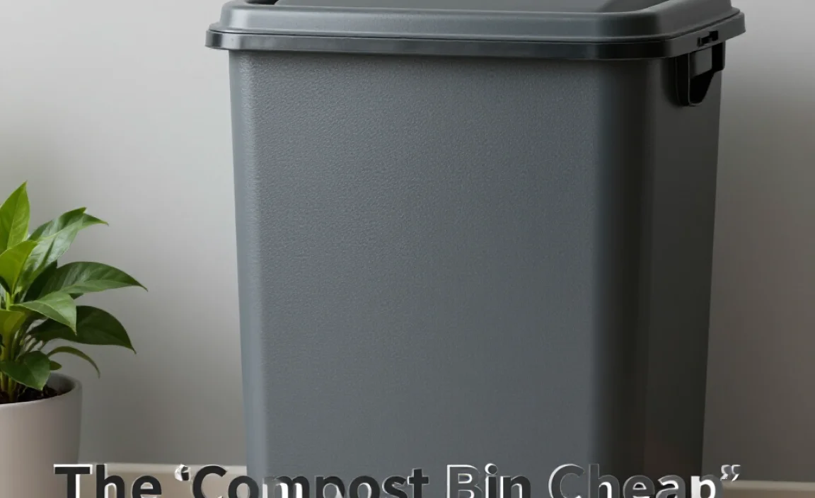 The &ldquo;Compost Bin Cheap&rdquo; Options: DIY & Budget-Friendly