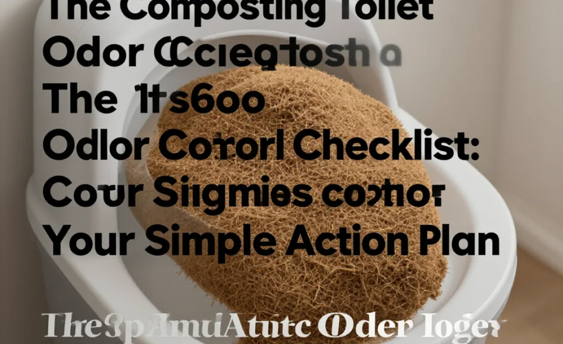 The Composting Toilet Odor Control Checklist: Your Simple Action Plan