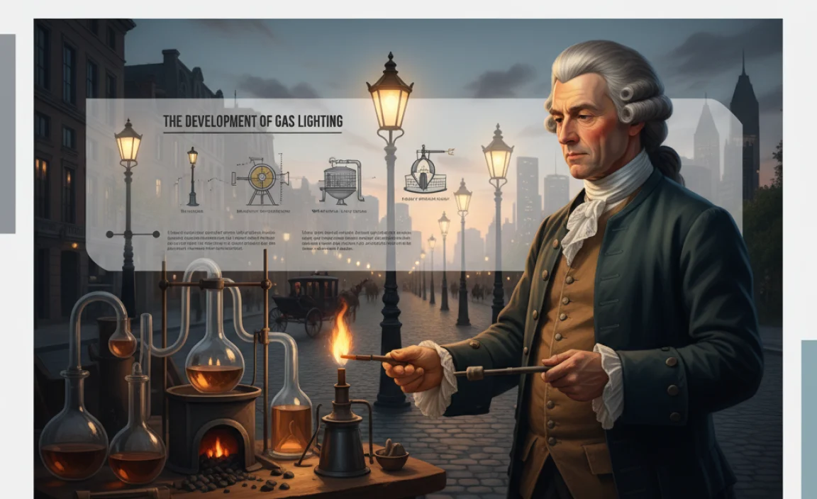 The Development of Gas Lighting