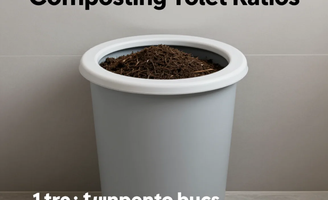 The &ldquo;Golden Rule&rdquo; of Composting Toilet Ratios