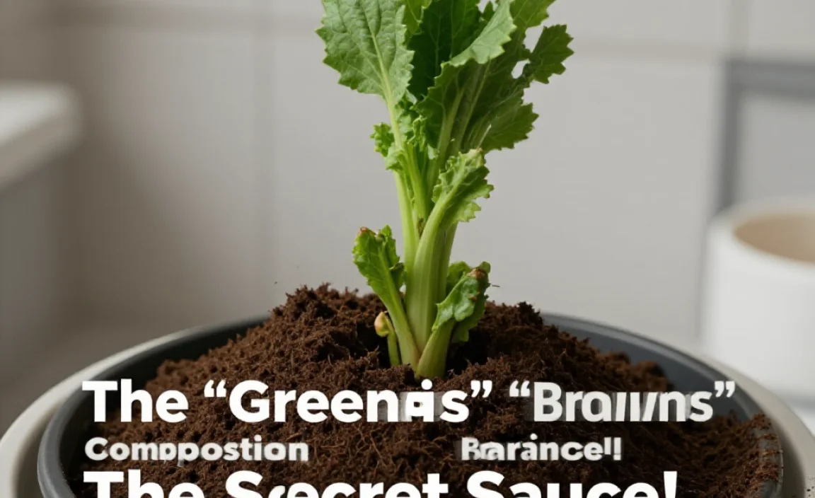 The &ldquo;Greens&rdquo; and &ldquo;Browns&rdquo; Balance: The Secret Sauce!