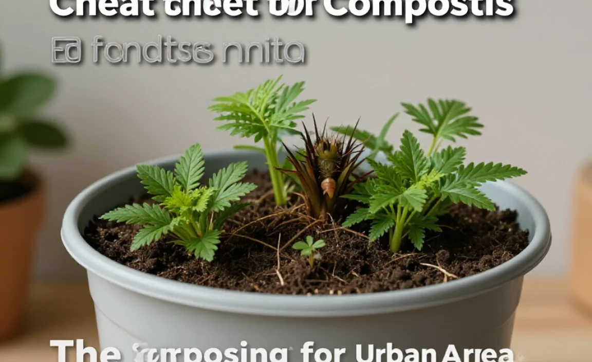 The &ldquo;Greens&rdquo; and &ldquo;Browns&rdquo; Cheat Sheet for Urban Composting