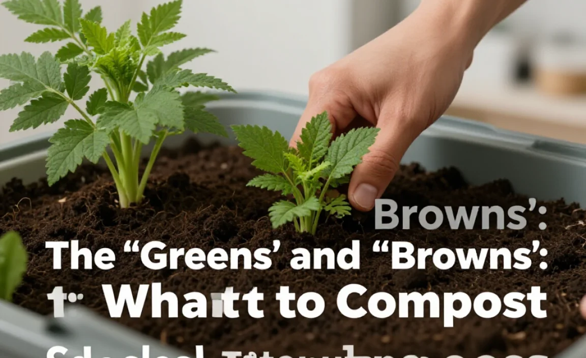 The &ldquo;Greens&rdquo; and &ldquo;Browns&rdquo;: What to Compost