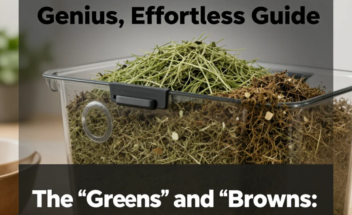 The &ldquo;Greens&rdquo; and &ldquo;Browns&rdquo;: What to Compost (and What to Avoid!)