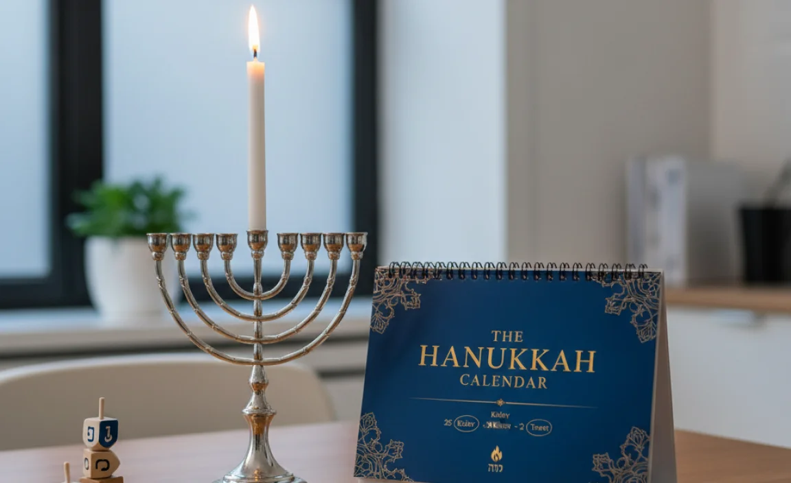 The Hanukkah Calendar