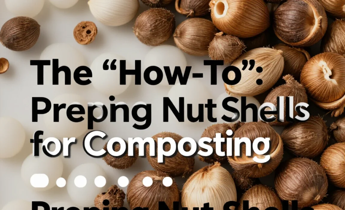The &ldquo;How-To&rdquo;: Prepping Nut Shells for Composting