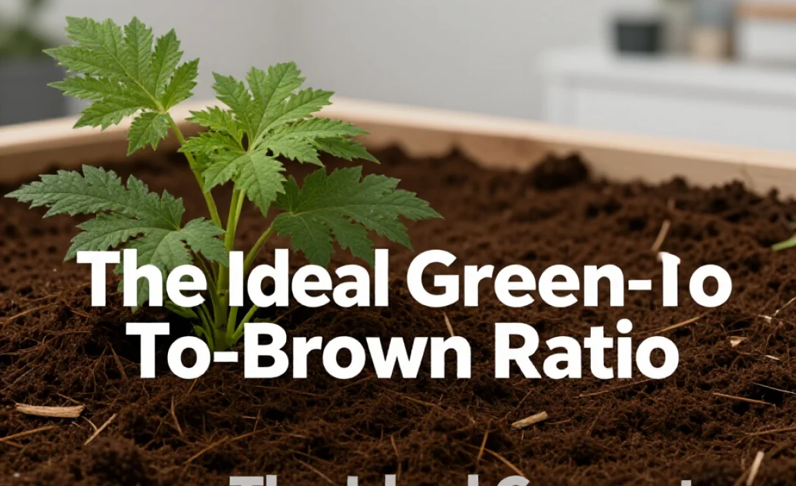 The Ideal Green-to-Brown Ratio