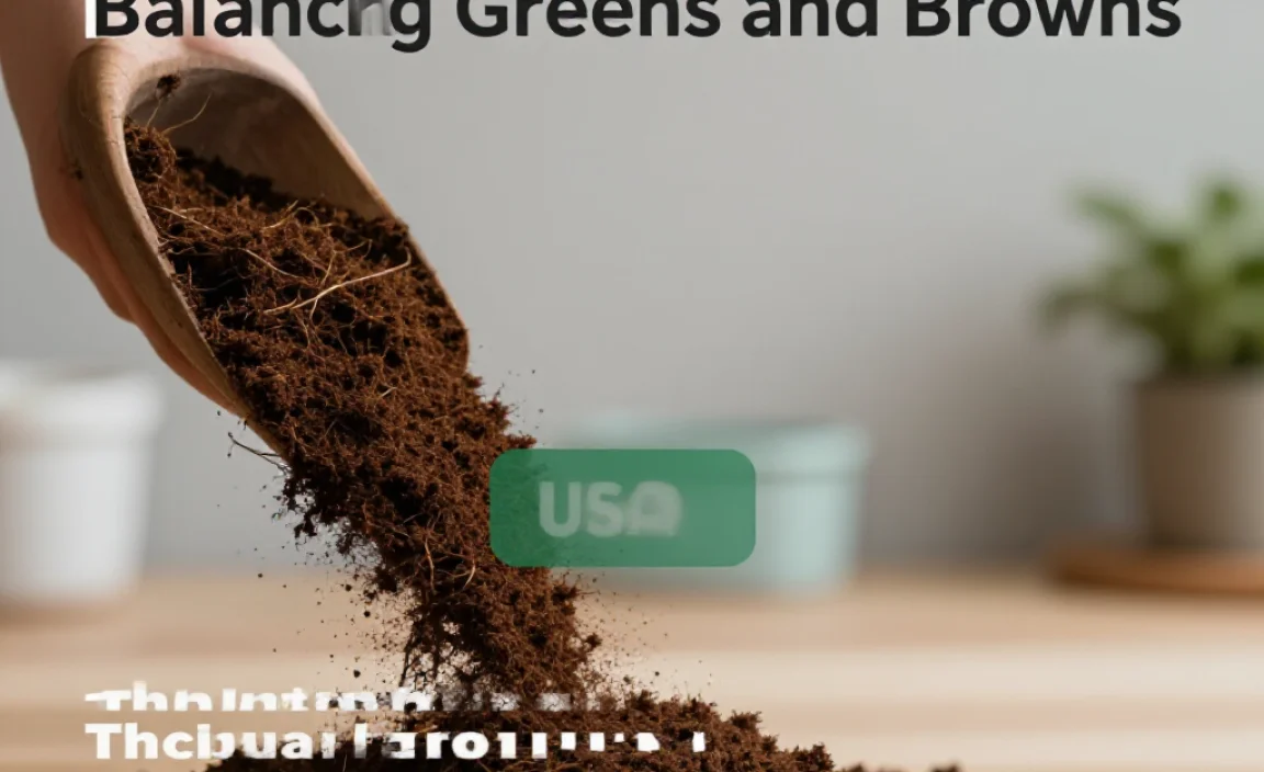 The Ideal Ratio: Balancing Greens and Browns