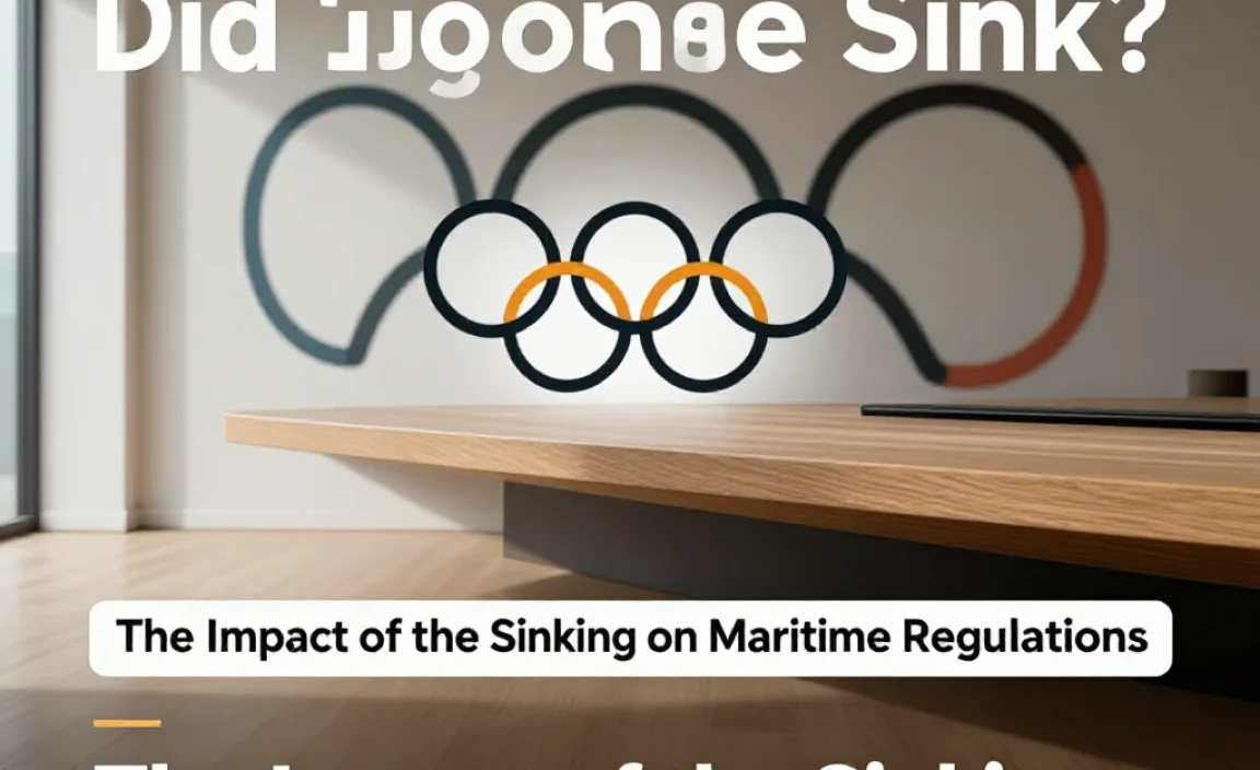 The Impact of the Sinking on Maritime Regulations