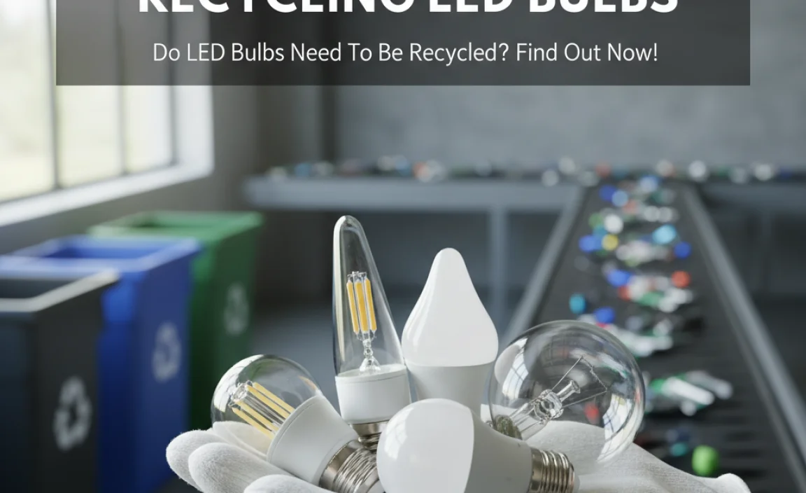 The Importance of Recycling LED Bulbs